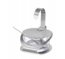 Cheese/sugar dish, HENDI, ø130x(H)90mm, 465370