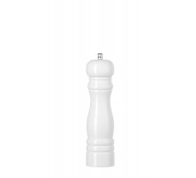 Wooden salt grinder, HENDI, White, ø55x(H)215mm, 469606