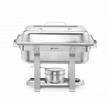 Chafing dish Gastronorm 1/2, HENDI, Kitchen Line, 4,5L, 385x295x(H)310mm, 475201