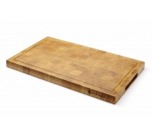 Дубовая сервировочная доска, торцовая, HENDI, 530x325x(H)35мм, 505441