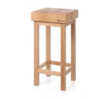 Koka miesnieka bloks uz pamatnes, HENDI, 400x400x(H)110mm, 505618