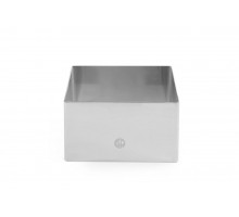 Food ring and pusher square, HENDI, food ring, 80x80x(H)45mm, 512173