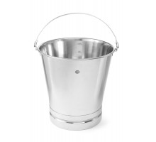 Bucket with reinforced base, HENDI, Profi Line, 10L, ø280x(H)265mm, 516683