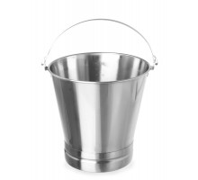 Bucket with reinforced base, HENDI, Profi Line, 12L, ø300x(H)310mm, 516706