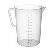 Measuring jug polypropylene, HENDI, 5L, ø190x(H)270mm, 567500