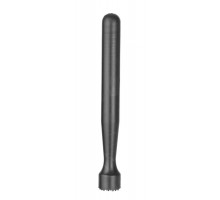 Bāra stampiņa, Bar up, profilēts, rūtains, Melns, ø34x207mm, 596739