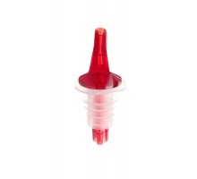 Free-flow pourer, BarUp, Red, Red, 4 pcs, 599419