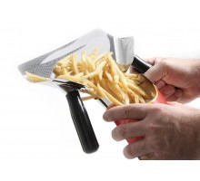 French fries and nachos funnel scoop, HENDI, Black, 230x220mm, 642559