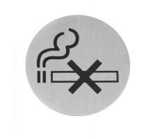 Door signs, HENDI, no smoking, ø75mm, 663639