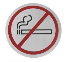 Door sign, HENDI, no smoking - big, ø160mm, 663806