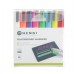 Blackboard markers 3 mm, HENDI, 1 white, 1 red, 1 blue, 1 green, 1 yellow, 1 purple, 1 orange and 1 pink marker, 664278