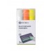 Blackboard markers 15 mm, HENDI, 1 white, 1 orange and 1 yellow marker, 3 pcs, 664339