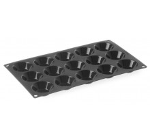 Tartelette ø50x(H)17, HENDI, 15 moulds, GN 1/3, ø50x(H)17mm, 676509