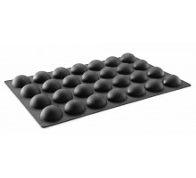 Silicone mould SEMI-SPHERE, 600x395x(H)35mm, 677216