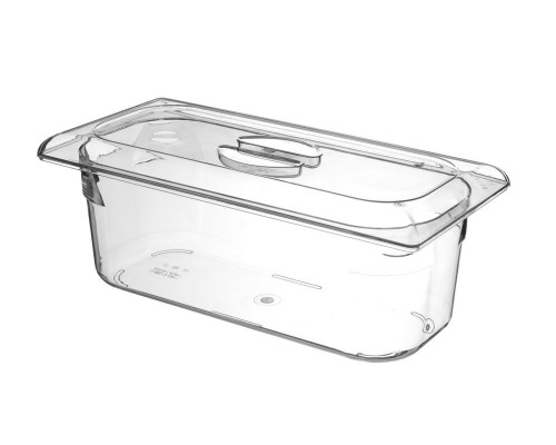 Ice cream container lid Polycarbonate, HENDI, 360x165mm, 807088 Ice cream container lid Polycarbonate, HENDI, 360x165mm, 807088