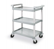 3-shelf polypropylene service cart, HENDI, 800x410x(H)950mm, 810200