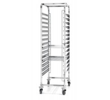 Clearing trolley – 15x 600x400, HENDI, 515x680x(H)1710mm, 810651