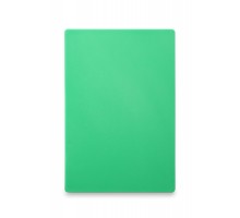 Cutting board HACCP 600x400, HENDI, Green, 600x400x(H)18mm, 825631