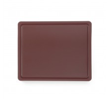 Griešanas dēlis HACCP GN 1/2, HENDI, GN 1/2, Brūns, 325x265mm, 826140