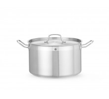 Vidējs katls ar vāku, HENDI, Profi Line, 15L, ⌀320x(H)190mm, 831601