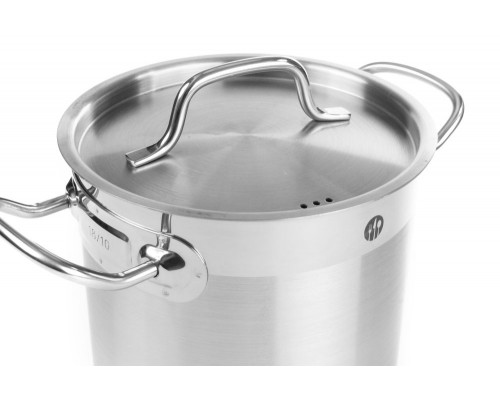 Stew pan high - with lid, HENDI, Profi Line, 3L, ⌀160x(H)150mm, 832004