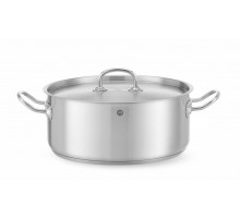Zems katls ar vāku, HENDI, Kitchen Line, 7,3L, ⌀280x(H)120mm, 836033