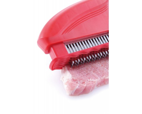Meat tenderizer Profi Line, HENDI, Profi Line, 51 blades, Red, 42x150x(H)118mm, 843451 Meat tenderizer Profi Line, HENDI, Profi Line, 51 blades, Red, 42x150x(H)118mm, 843451