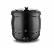 Soup kettle, HENDI, Kitchen Line, 8L, Black, 230V/400W, ⌀330x(H)363mm, 860083