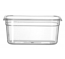 Container GN 1/3 polycarbonate, HENDI, Profi Line, GN 1/3, 5,7L, Transparent, 325x176x(H)150mm, 861516