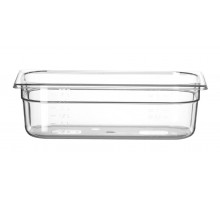 Container GN 1/3 polycarbonate, HENDI, Profi Line, GN 1/3, 4L, Transparent, 325x176x(H)100mm, 861523