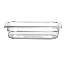 Container GN 1/4 polycarbonate, HENDI, Profi Line, GN 1/4, 1,8L, Transparent, 265x162x(H)65mm, 861639