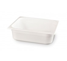 Container GN 1/2 white polycarbonate, HENDI, GN 1/2, 4L, White, 325x265x(H)65mm, 862483