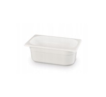 Container GN 1/4 white polycarbonate, HENDI, GN 1/4, 1,8L, White, 265x162x(H)65mm, 862681