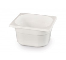 Container GN 1/6 white polycarbonate, HENDI, GN 1/6, 1,6L, White, 176x162x(H)100mm, 862773