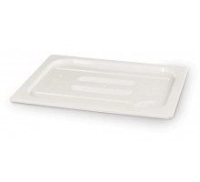 Lid for GN containers white polycarbonate, HENDI, GN 1/1, White, 530x325mm, 862919