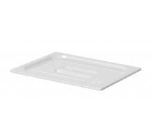 Lid for GN containers white polycarbonate, HENDI, GN 1/2, White, 265x325mm, 862964