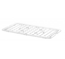 Perforated drip shelf for GN containers polycarbonate, HENDI, Profi Line, GN 1/1, Transparent, 467x263mm, 868522