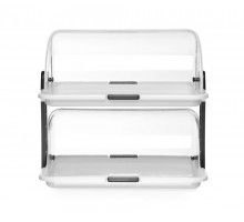Roll top display – double, HENDI, 380x260x(H)355mm, 871768