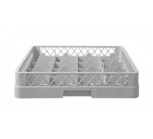 Dishwasher basket for glassware, HENDI, 16 compartments, 500x500x(H)104mm, 877043