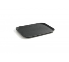 Serving tray, rectangular, non-slip, black, HENDI, GN 1/1, 530x325mm, 878101