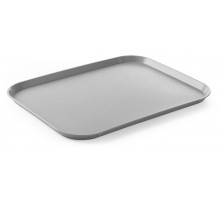 Polypropylene fast food tray, large, HENDI, Light grey, 350x450x(H)20mm, 878804