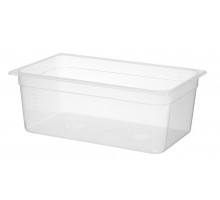 Container GN 1/1 polypropylene, HENDI, Profi Line, GN 1/1, 14L, Transparent, 530x325x(H)100mm, 880029