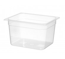 Container GN 1/2 polypropylene, HENDI, Profi Line, GN 1/2, 12,5L, Transparent, 325x265x(H)200mm, 880104