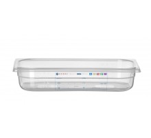 Container GN 1/3 HACCP, HENDI, GN 1/3, 2,5L, Transparent, 325x176x(H)65mm, 880289