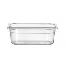 Container GN 1/4 polypropylene, HENDI, Profi Line, GN 1/4, 2,8L, Transparent, 265x162x(H)100mm, 880326