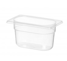 Container GN 1/9 polypropylene, HENDI, Profi Line, 1,0, GN 1/9, 1L, Transparent, 176x108x(H)100mm, 880524