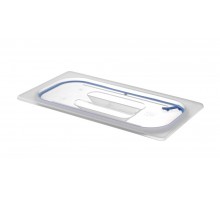 Lid for GN containers made of polypropylene, with seal, HENDI, GN 1/2, Transparent, 325x265mm, 881811