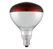 Infrasarkanā spuldzīte, HENDI, Sarkans, 230V/250W, ø125x(H)170mm, 919217