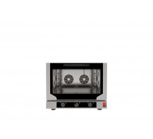 Bakery steam convection oven Evolution Next 4x 530x325 mm GN 1/1, electric, with electromechanical control, Tecnoeka, GN 1/1, 400V/6400W, 784x752x(H)634mm, EKF411NUD
