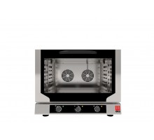Bakery convection oven with humidity Evolution Next 4x 600x400, electric, with electromechanical control, three phase, Tecnoeka, 400V/6400W, 783x755x(H)634mm, EKF464NUD